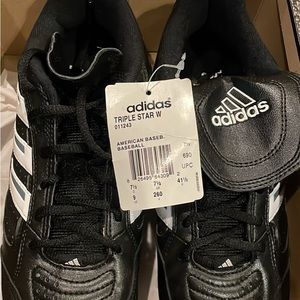 NWT baseball or softball. Adidas women’s cleats - size 9